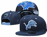 Detroit Lions Team Logo Adjustable Hat YD (8),baseball caps,new era cap wholesale,wholesale hats